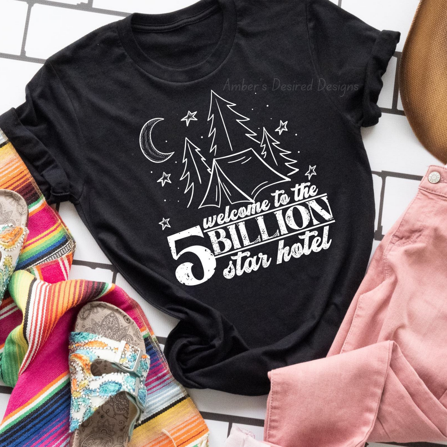 5 Billion Star Hotel - short sleeve T